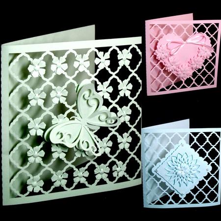 284 6 Lattice Toppers & Cards by Dianne Jackson