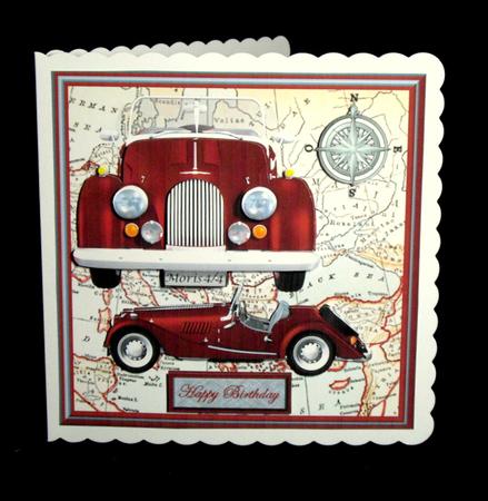 Dads Vintage Red Mini Kit by Dianne Jackson
