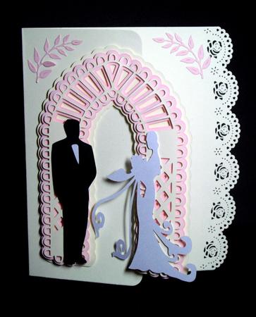 3D Bridal Wedding Arch & Box by Dianne Jackson