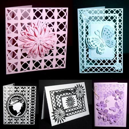 The Lattice Collection of 10 Cards by Dianne Jackson