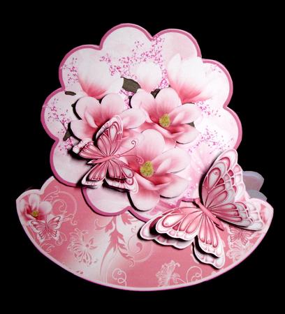 Beautiful Magnolia Rocker Card Kit by Dianne Jackson