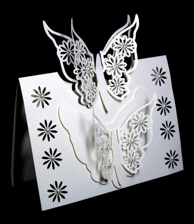Butterfly Pop Up Card/placemat by Dianne Jackson