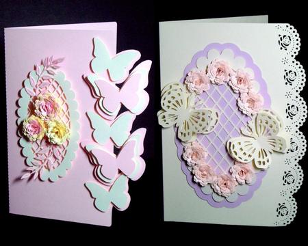Scalloped Lattice Ovals by Dianne Jackson