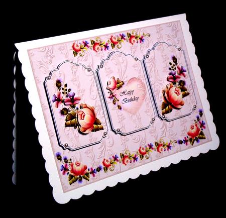 Floral Pasions Tryptic by Dianne Jackson
