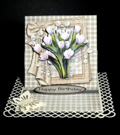 Tulips Easel Mini Kit by Dianne Jackson