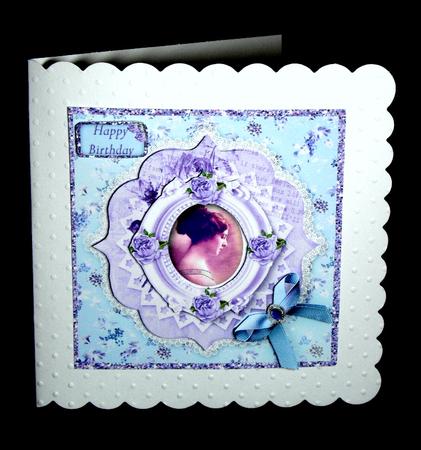 Shabby Chic Framed Cameo by Dianne Jackson