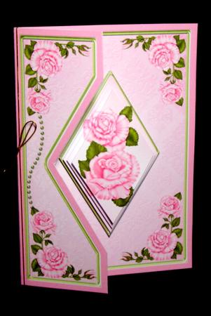 Pretty in Pink - Diamond Cut-out Mini Kit by Dianne Jackson
