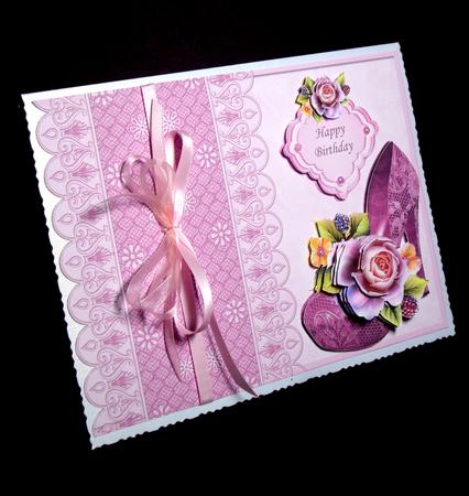 Mini Kit Roses Shoe and Lace Border by Dianne Jackson