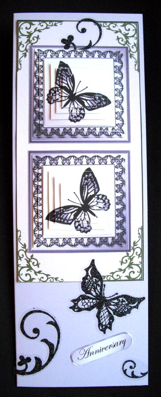 Butterfly Pyramage Sheet by Dianne Jackson