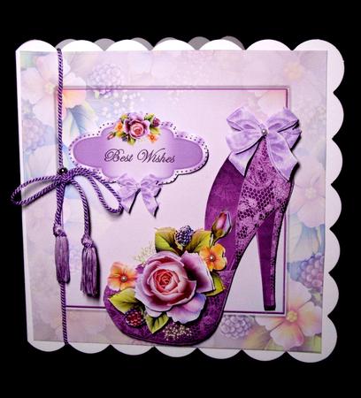 English Garden Shoe and Bows Mini Kit by Dianne Jackson