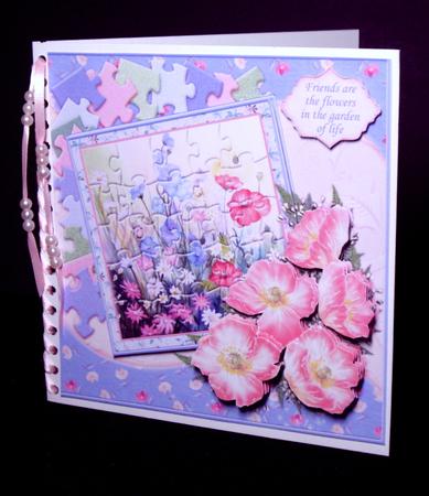 Meadow Flowers Jigsaw Topper & Decoupage by Dianne Jackson