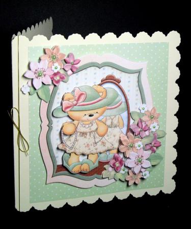 Decisions Decisions Cute Bear Topper & Decoupage by Dianne Jackson