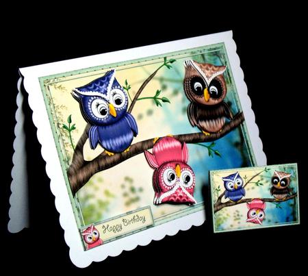 I`ll Always Look Up Twoo You Mini Kit by Dianne Jackson