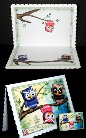 I`ll Always Look Up Twoo You Blank Insert by Dianne Jackson