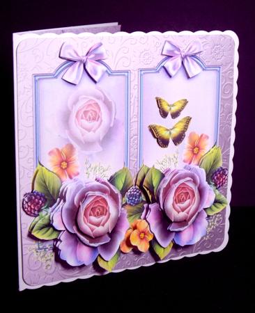 Panels English Roses by Dianne Jackson