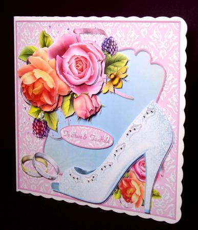 Wedding Card Mini Kit - Pink by Dianne Jackson