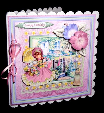 Vintage Belle at Rose Cottage Topper & Decoupage Mini Kit by Dianne Jackson