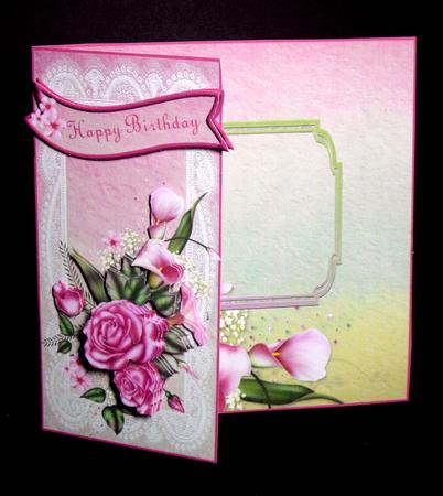 Pink Delights Square Off Set Card Kit by Dianne Jackson