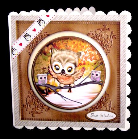 Baby Owl Topper by Dianne Jackson