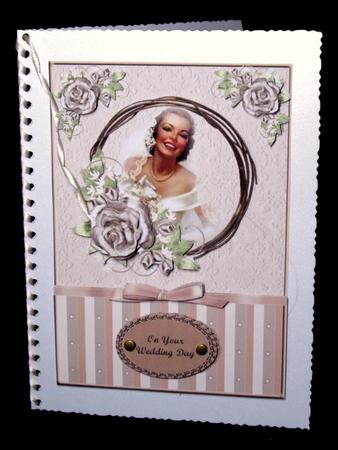 Wedding Card Front by Dianne Jackson