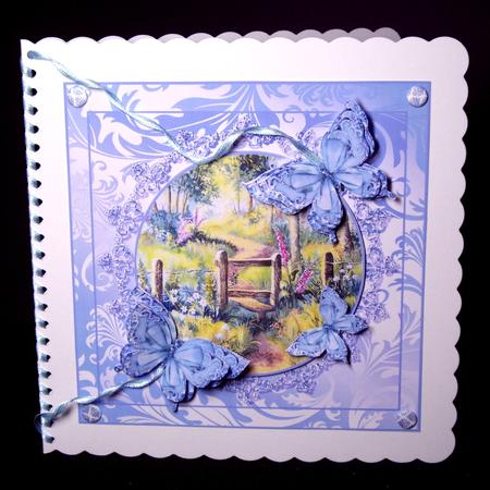 8x8 Woods in Summer Decoupage Sheet by Dianne Jackson
