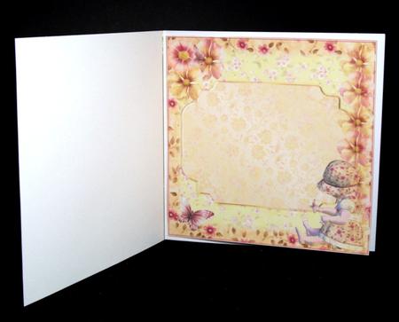 Insert to Compliment Butterfly Collector Little Girl by Dianne Jackson