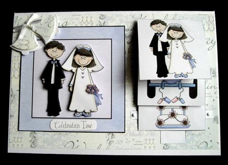 Just Married Waterfall Sheet by Dianne Jackson