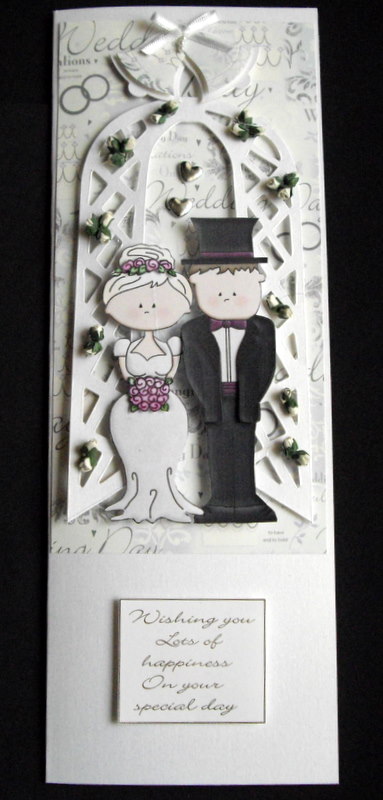 Wedding Bride & Groom Toppers by Dianne Jackson