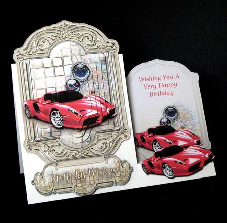 Red Ferrari Pyramage Topper by Dianne Jackson