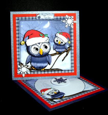 The Christmas Owls Mini Kit by Dianne Jackson