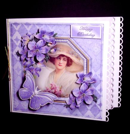 Violets and Pearls by Dianne Jackson