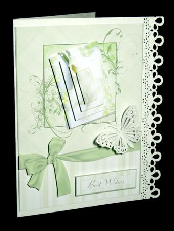 Fresh Lime Decoupage Card Front by Dianne Jackson