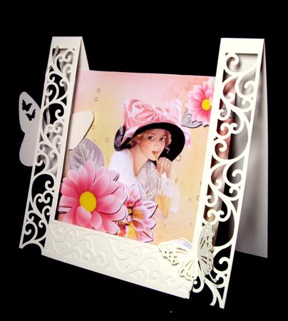 Best Friend Vintage Lady Topper & Decoupage by Dianne Jackson