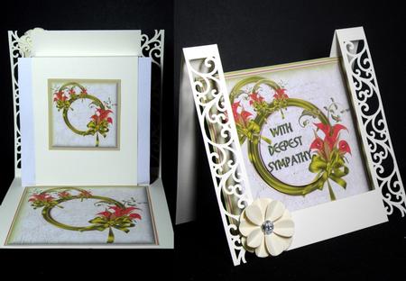 Calla Lily Insert - Red Olive by Dianne Jackson