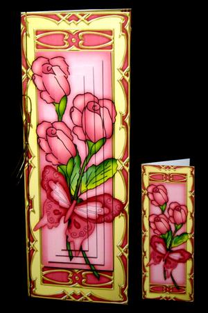 3D Offset Dl Roses Pyramage Mini Kit by Dianne Jackson