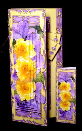 3D Offset Dl Spring Bouquet Pyramage Mini Kit by Dianne Jackson