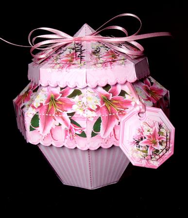 Truly Scrumptious Gift Box Stargazer Lilies by Dianne Jackson