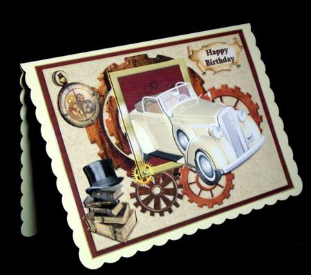 Steampunk Vintage Car Mini Kit by Dianne Jackson