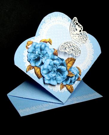 Flowers & Lace Spring Card by Dianne Jackson
