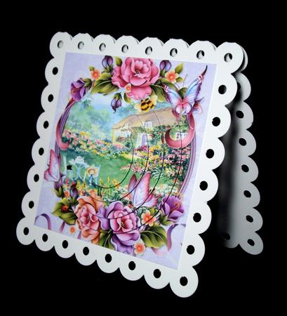 Afternoon Tea in the Flower Garden Pyramid by Dianne Jackson
