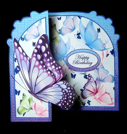 Butterfly Fold Back 'butterflies Galore' by Dianne Jackson