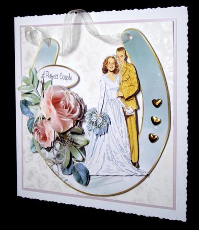 Vintage Love Horseshoe Keepsake by Dianne Jackson