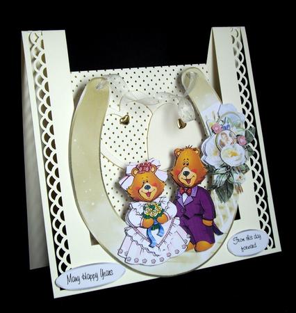 Horseshoe Keepsake Mini Kit Teddies by Dianne Jackson