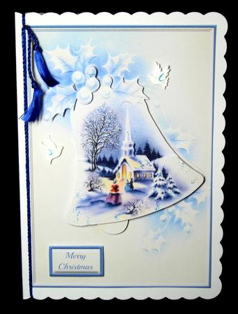 Church & Snow Scene Quick Card by Dianne Jackson