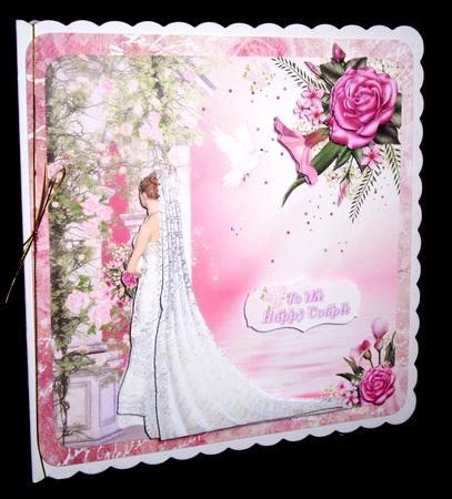 Pink Roses Bridal Arch Mini Kit by Dianne Jackson