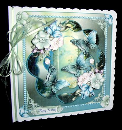The Butterfly Wood with Decoupage by Dianne Jackson