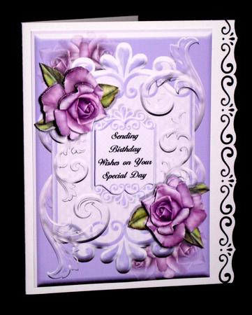 Lilac Swirl Roses by Dianne Jackson