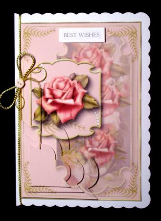 Majestic Orange Rose Corner Stacker Topper 2 by Dianne Jackson