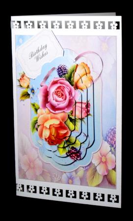 Beautiful Roses Shaped Pyramid by Dianne Jackson