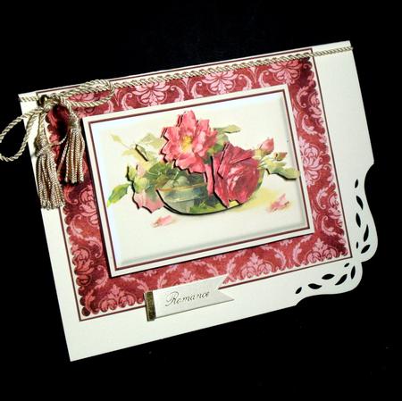 Red Roses Quick Card by Dianne Jackson